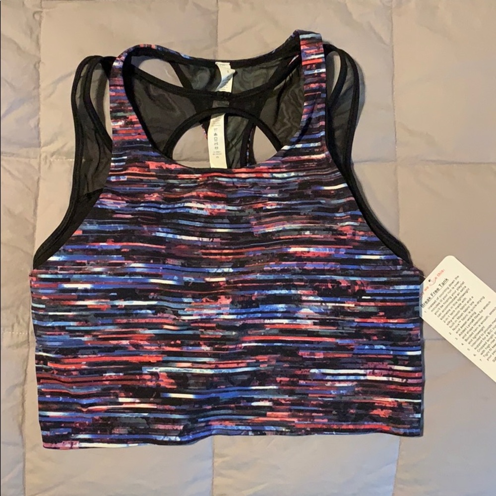 Lululemon Break Free Crop Tank